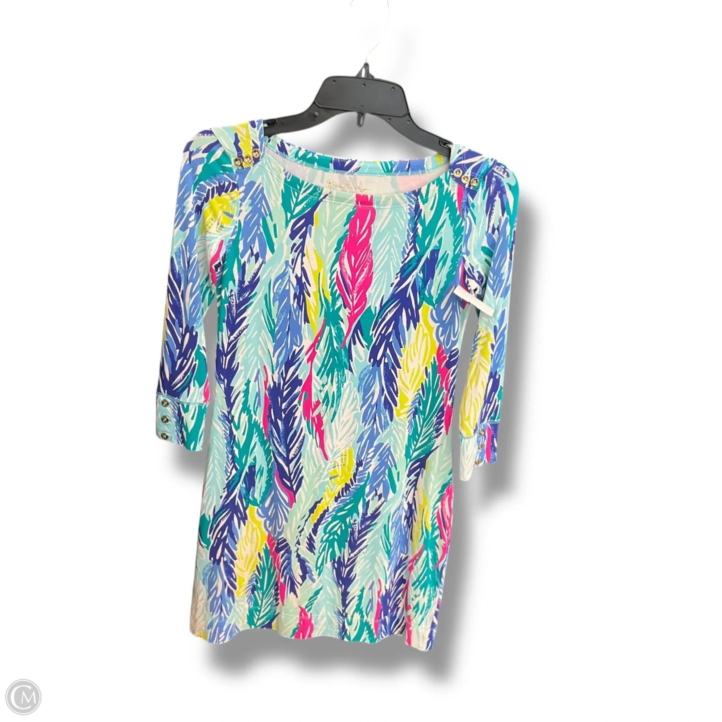 Dress Designer By Lilly Pulitzer In Floral Print, Size: Xxs