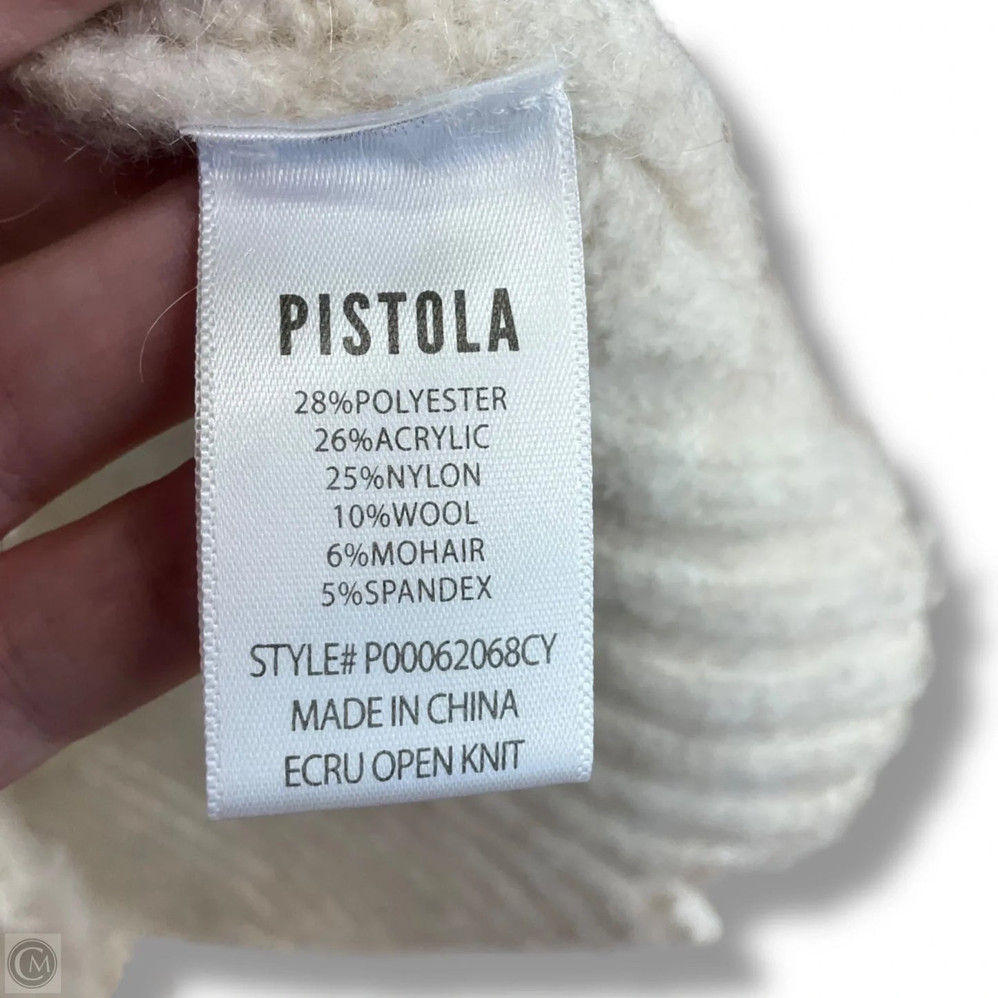 Vest Sweater By Pistola In Cream, Size: S