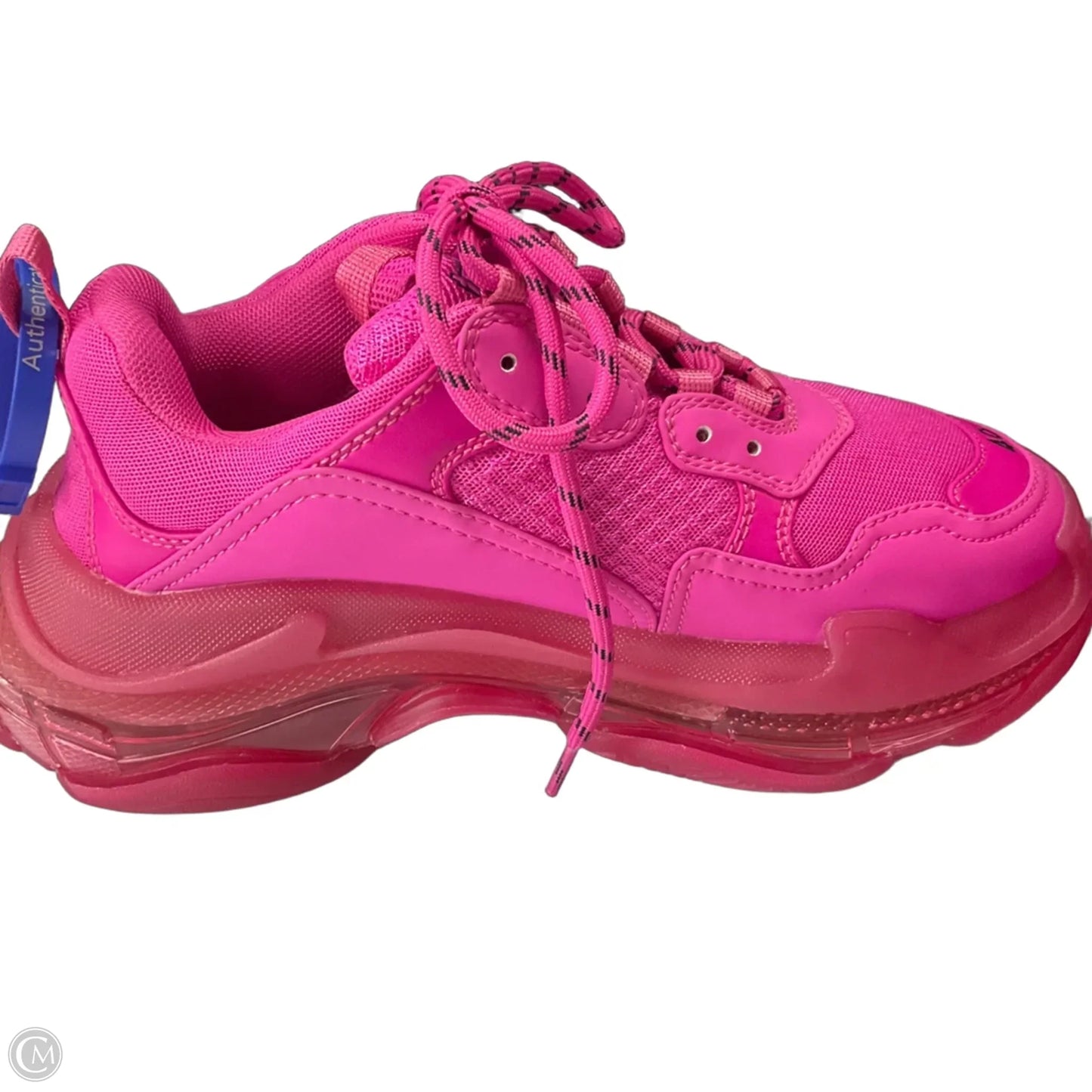 Shoes Luxury Designer By Balenciaga In Pink, Size: 10