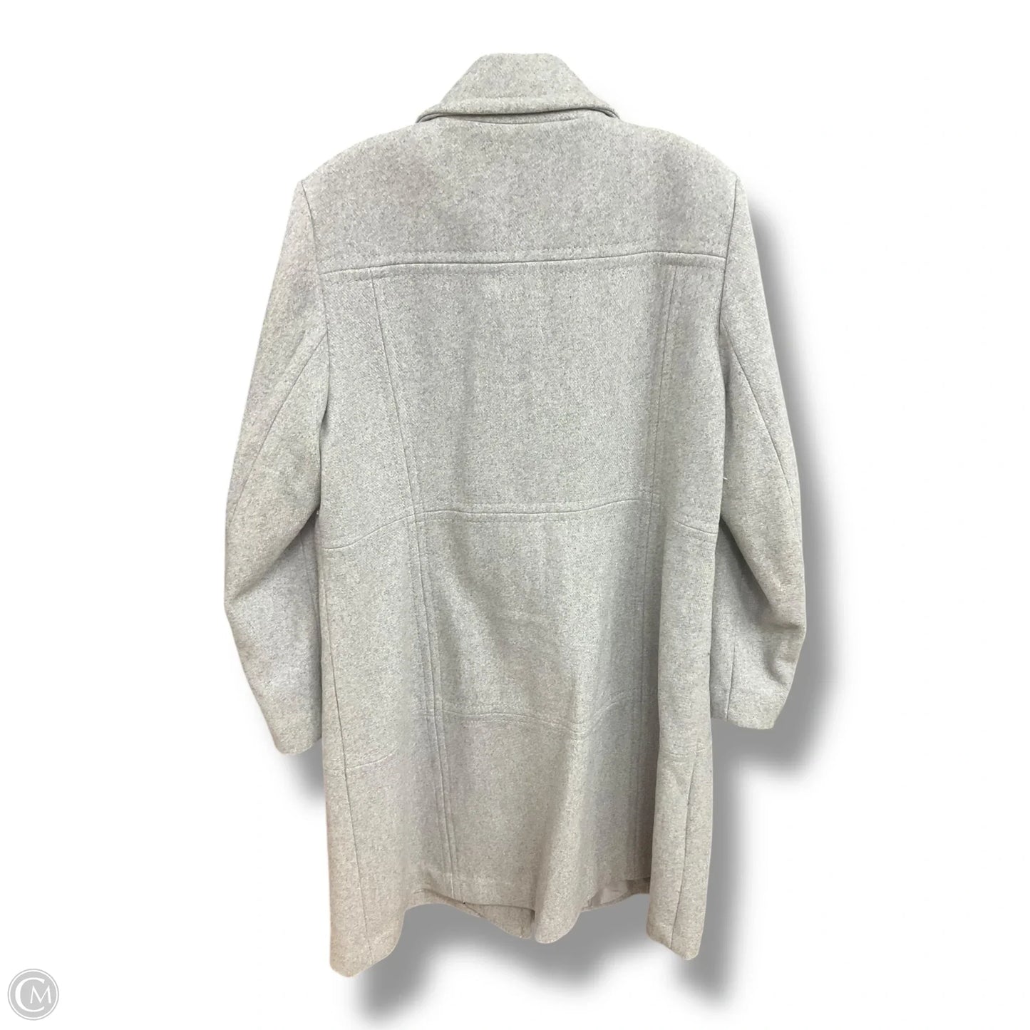 Coat Designer By Kate Spade In Grey, Size: Xl