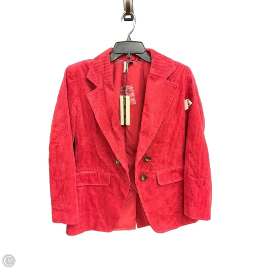 Blazer By Top Shop In Red, Size: S