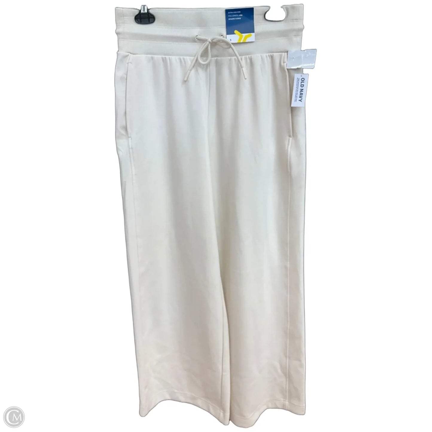 Athletic Pants By Old Navy In Cream, Size: S