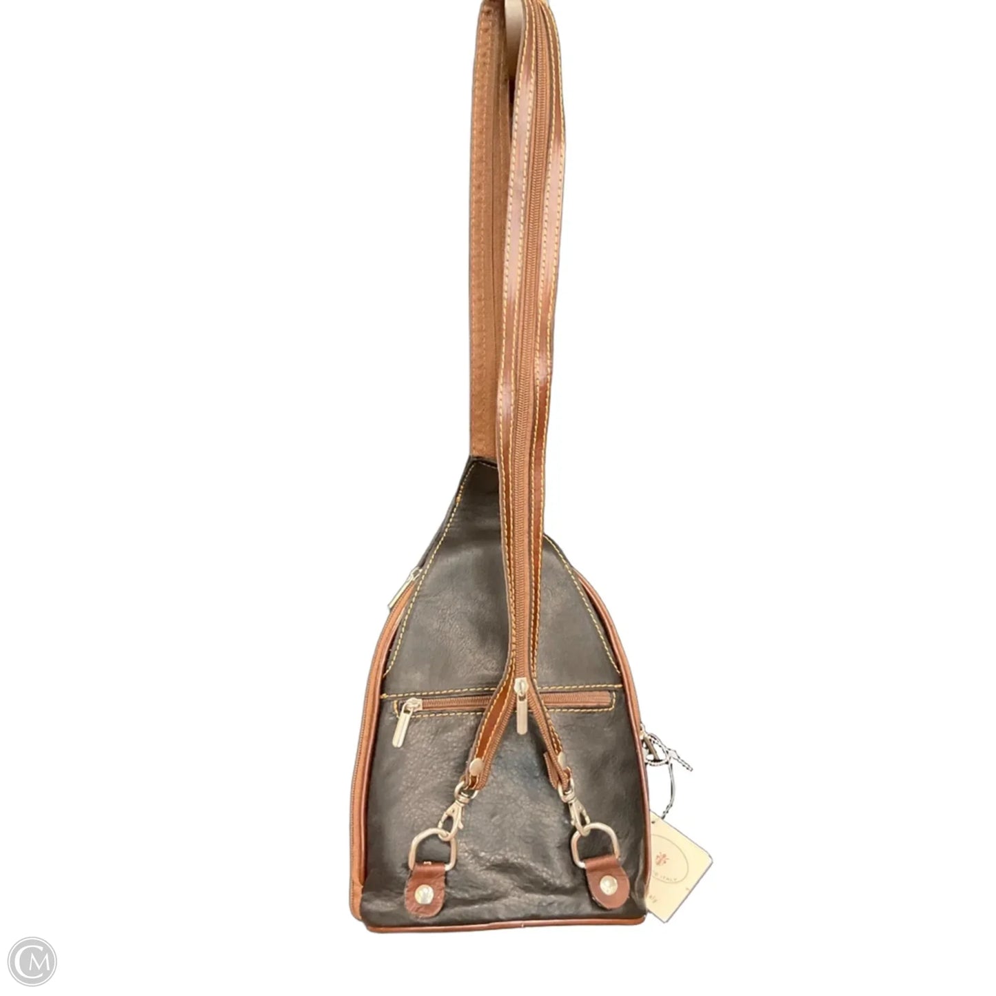 Crossbody Leather By Cmc, Size: Medium