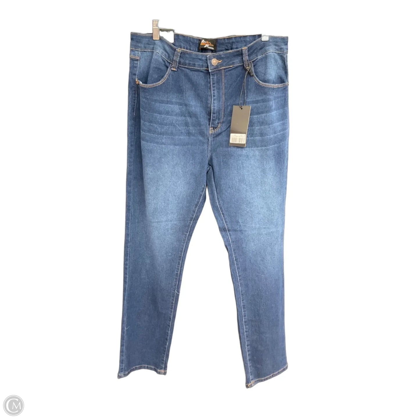 Jeans Straight By Clothes Mentor In Blue, Size: 22