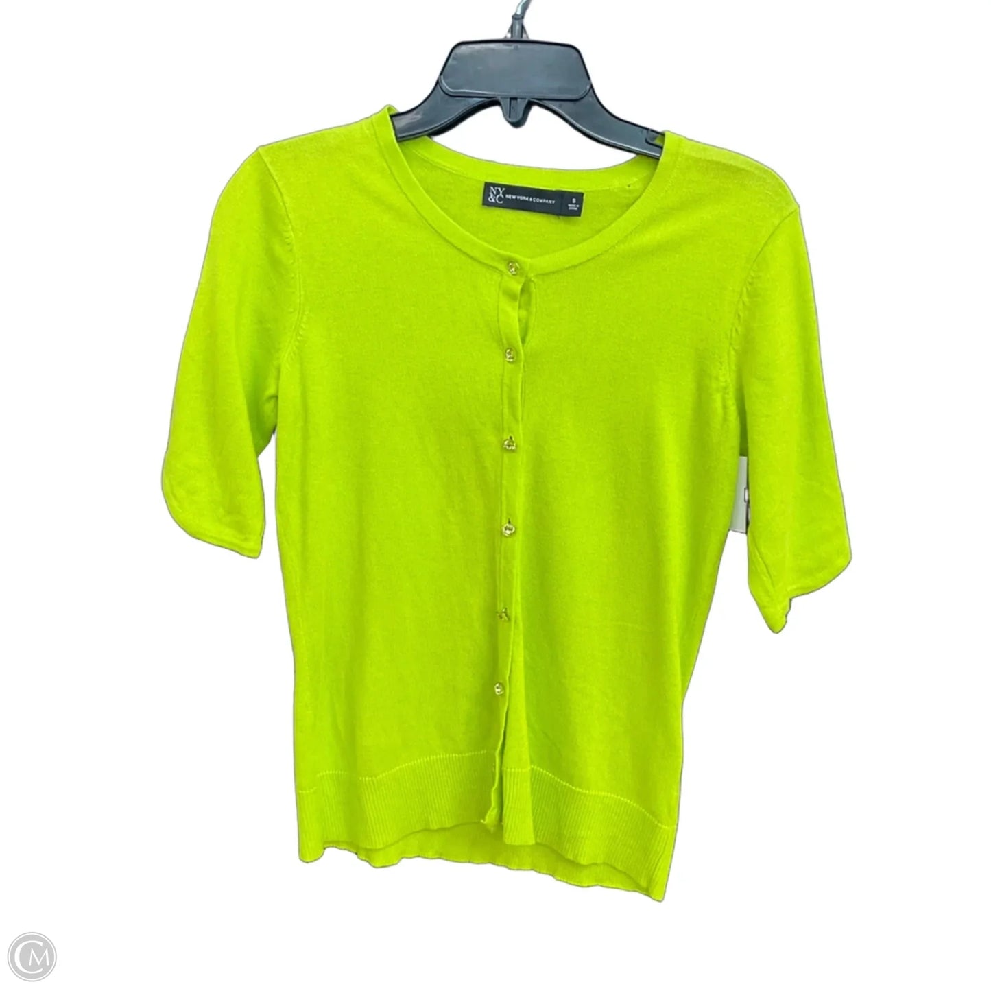 Cardigan By New York And Co In Green, Size: S