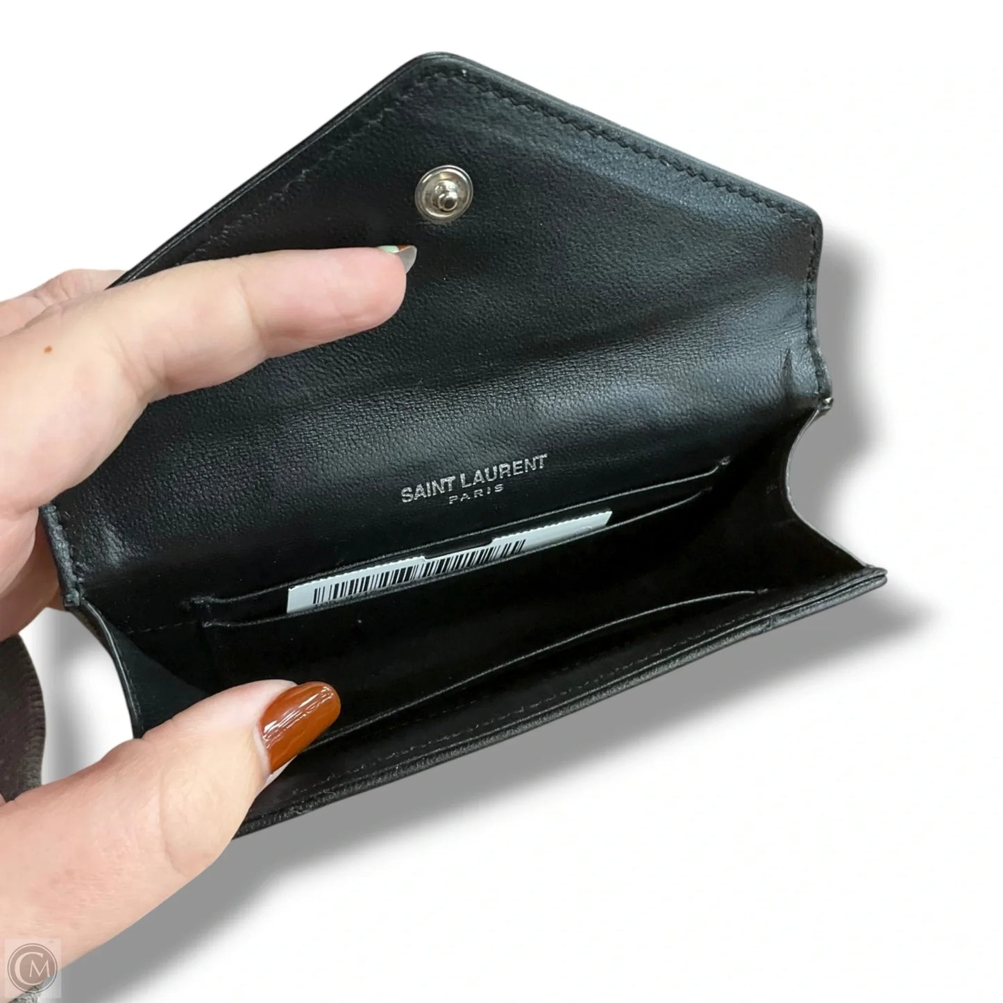 Wallet Luxury Designer By Yves Saint Laurent, Size: Small