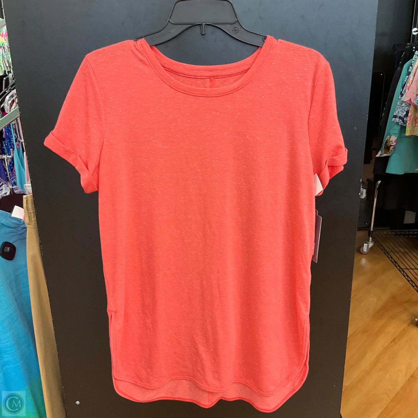 Top Short Sleeve By Tek Gear In Pink, Size: M