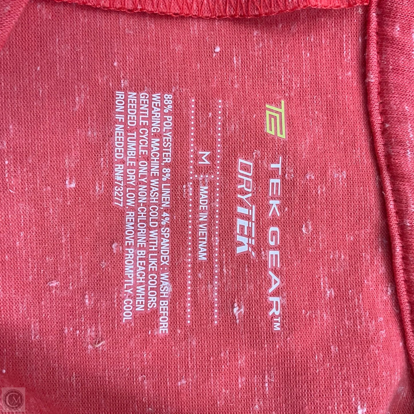 Top Short Sleeve By Tek Gear In Pink, Size: M