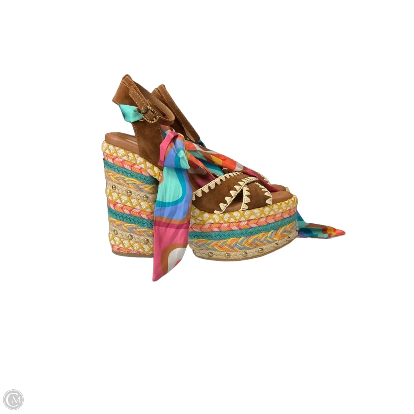 Sandals Designer By Kurt Geiger In Tan, Size: 8.5