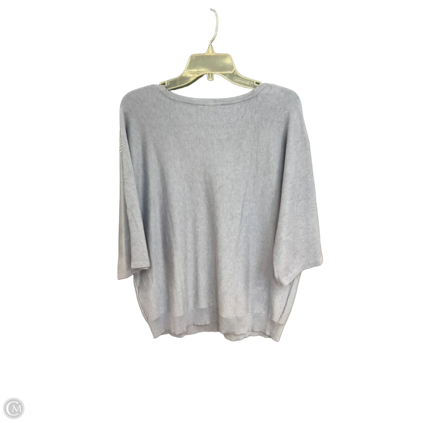 Top Short Sleeve By Chicos In Blue, Size: L