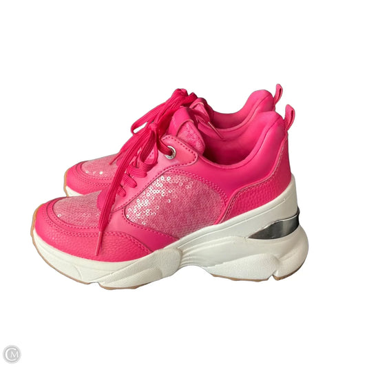 Shoes Designer By Michael Kors In Pink, Size: 6.5
