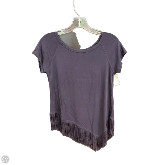 Top Short Sleeve By Karen Kane In Blue, Size: S