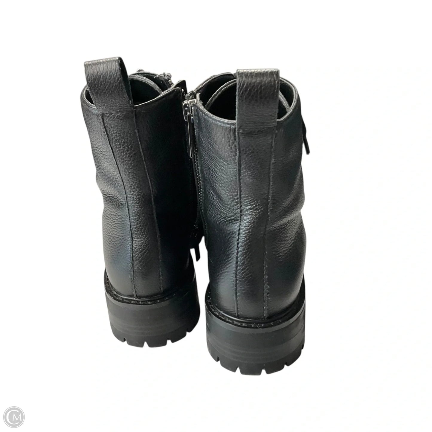 Boots Designer By Karl Lagerfeld In Black, Size: 7