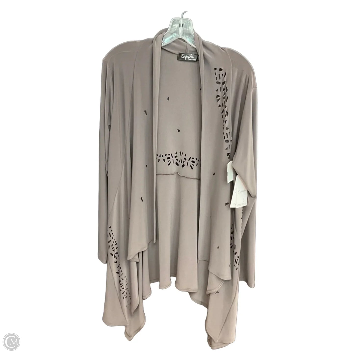 Cardigan By Sympli In Grey, Size: L