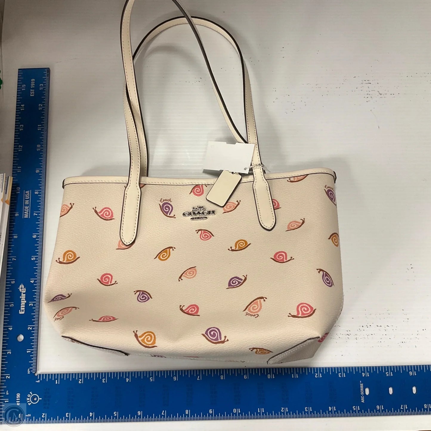 Handbag Designer By Coach, Size: Small