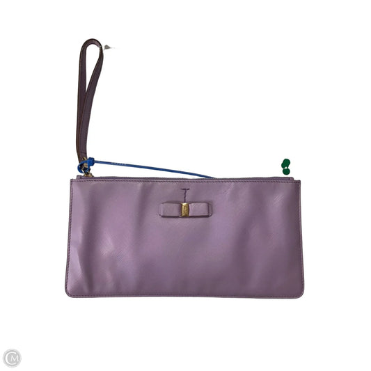 Wristlet Luxury Designer By Ferragamo, Size: Medium