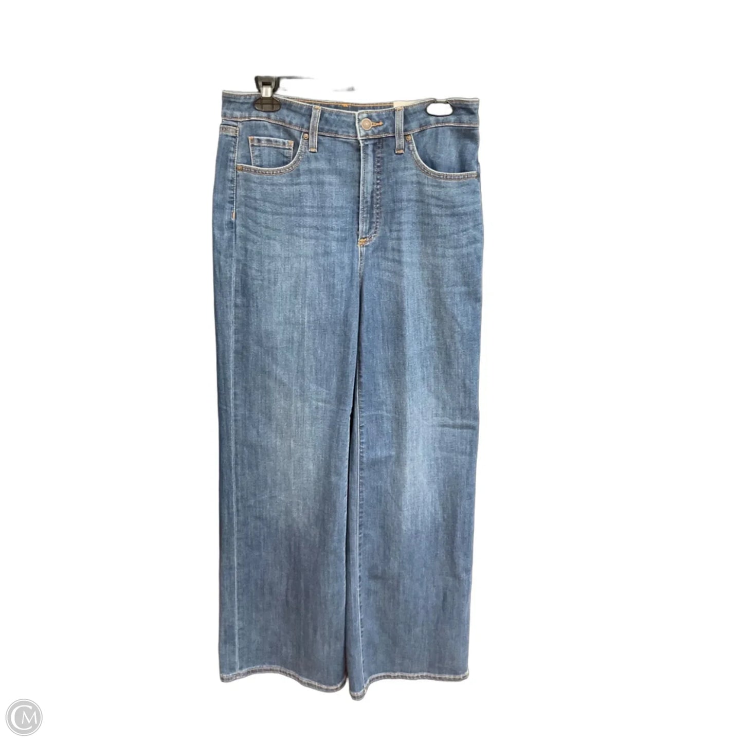 Jeans Boot Cut By Chicos In Blue Denim, Size: 8