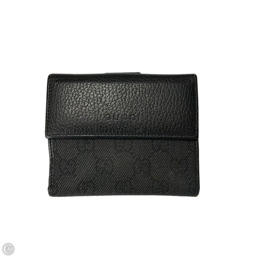 Wallet Luxury Designer By Gucci, Size: Small