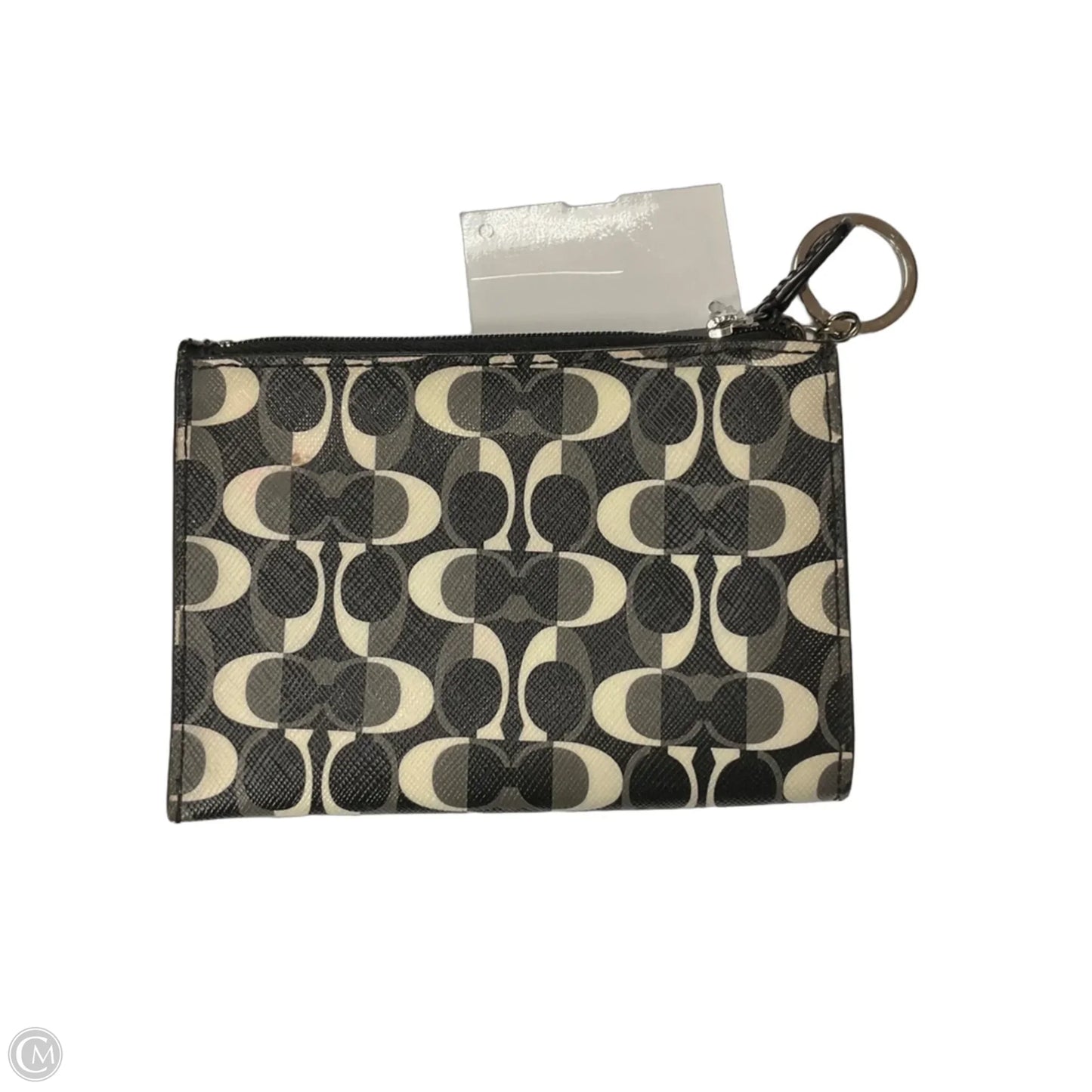 Coin Purse Designer By Coach, Size: Medium