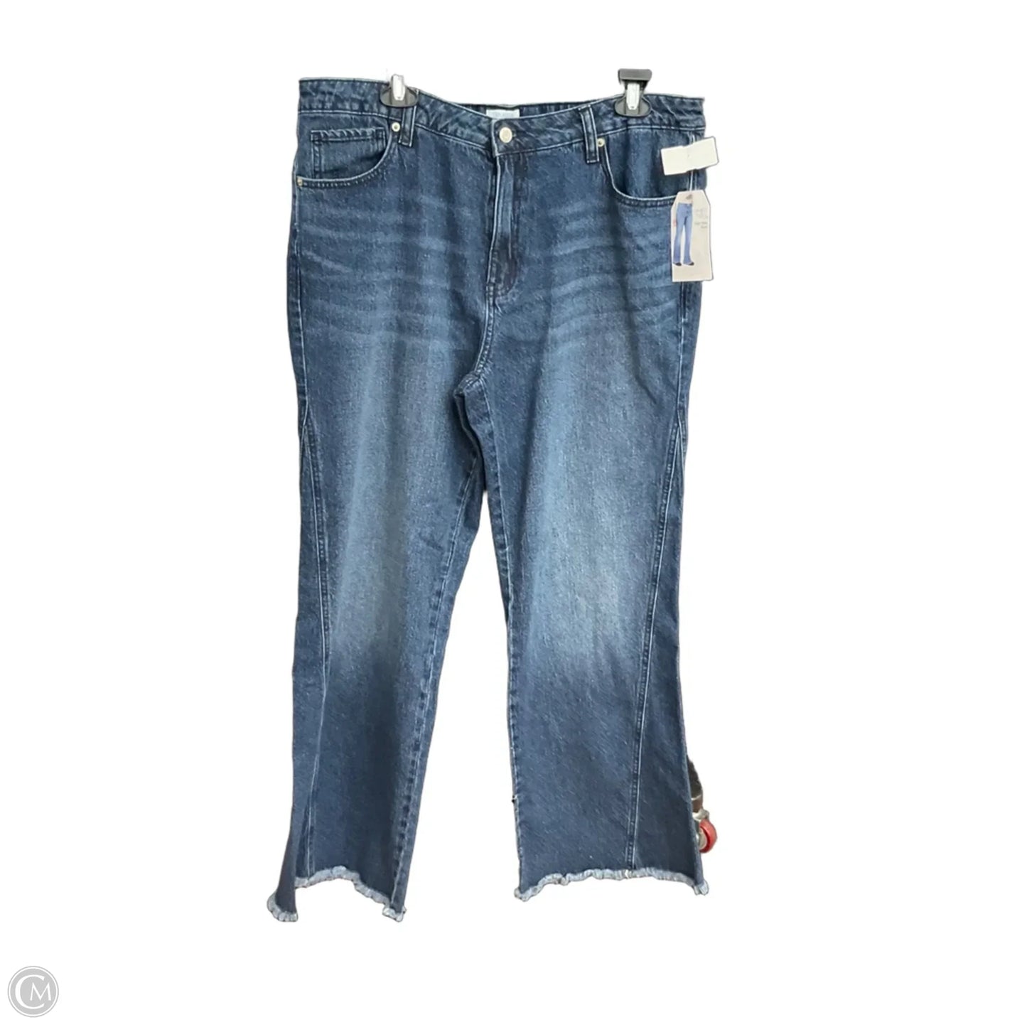 Jeans Boot Cut By Time And Tru In Blue Denim, Size: 16