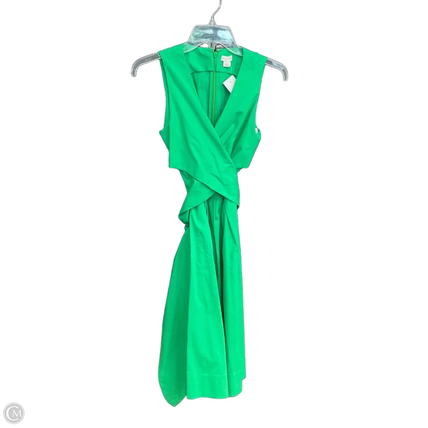 Dress Casual Maxi By J. Crew In Green, Size: Xs