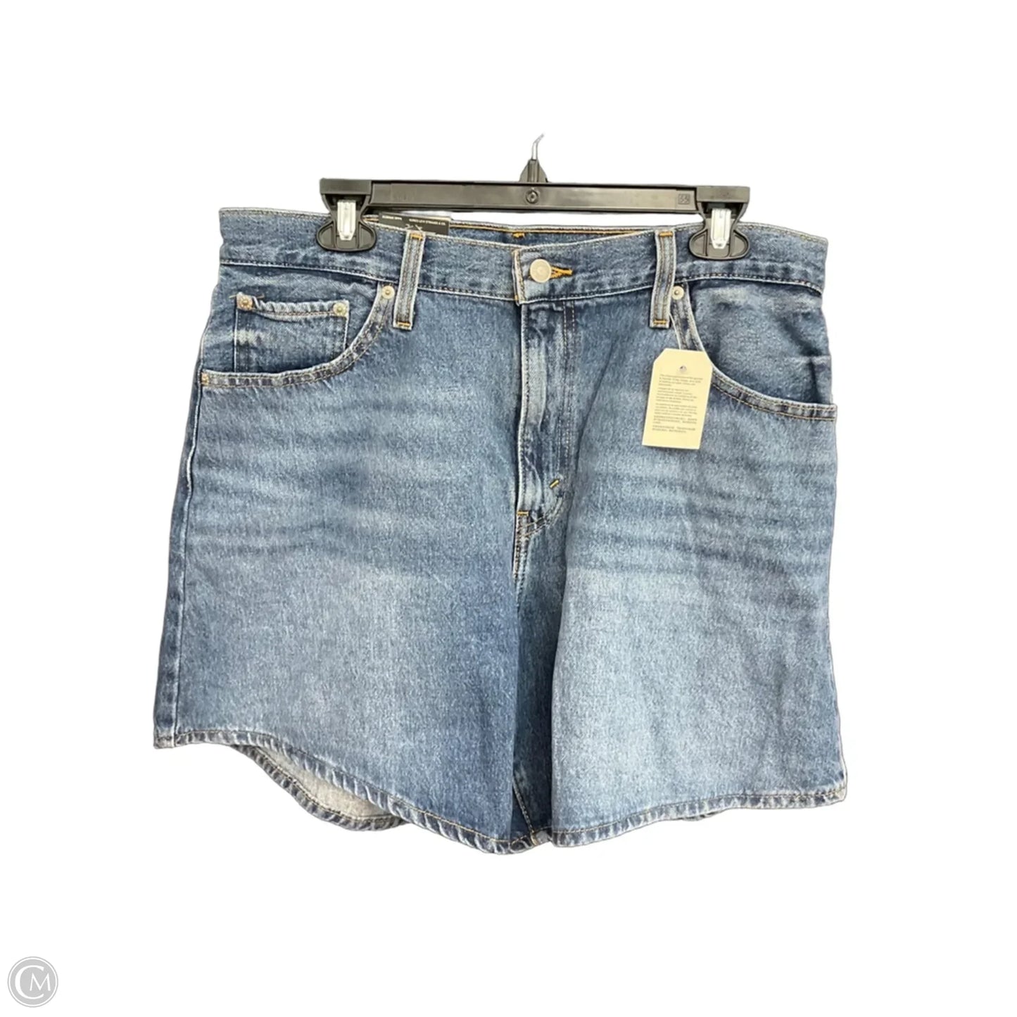 Shorts By Levis In Blue Denim, Size: 14