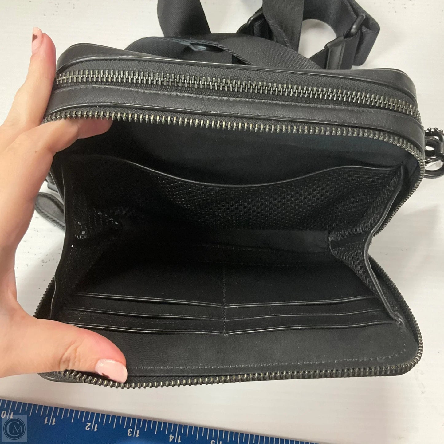 Crossbody Designer By Coach, Size: Large