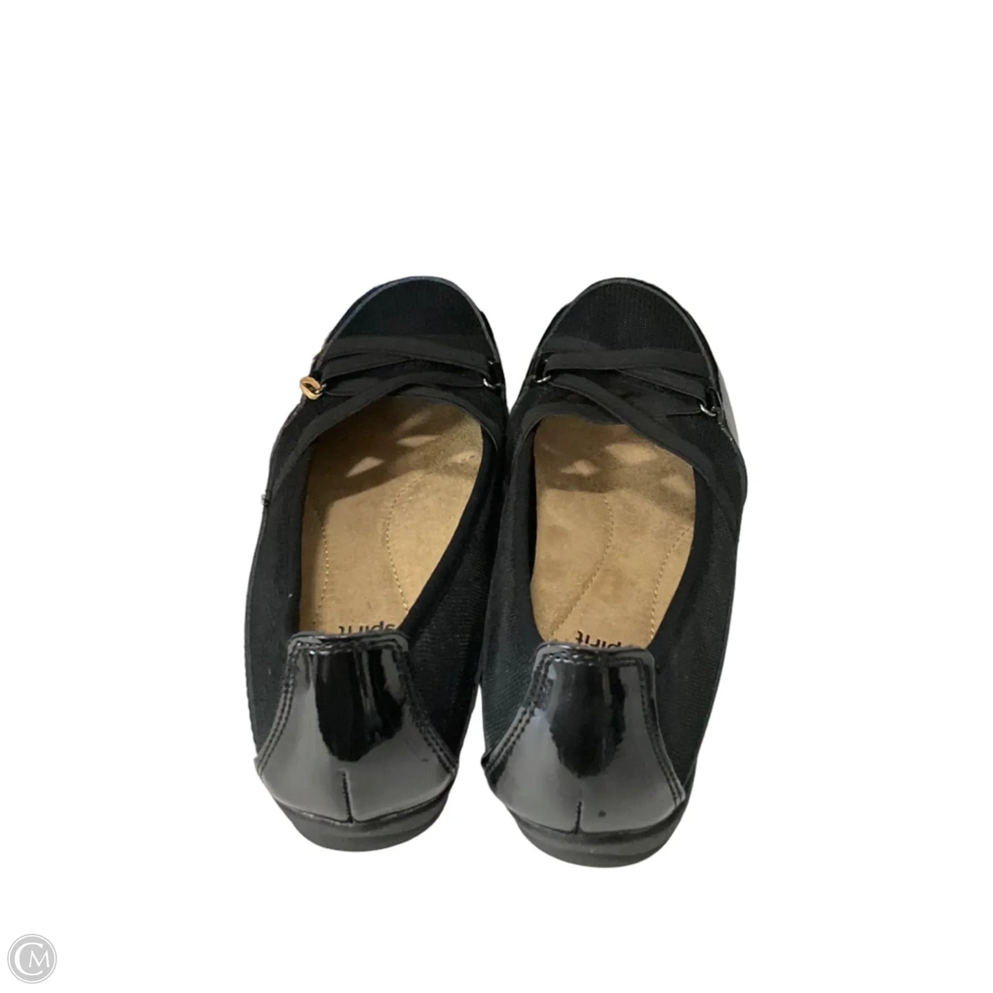 Shoes Flats By Clothes Mentor In Black, Size: 8