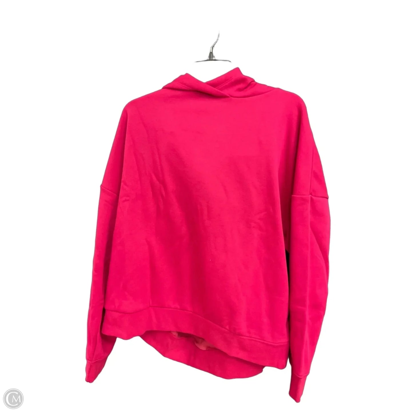 Athletic Top Long Sleeve Hoodie By Fabletics In Pink, Size: Xxl