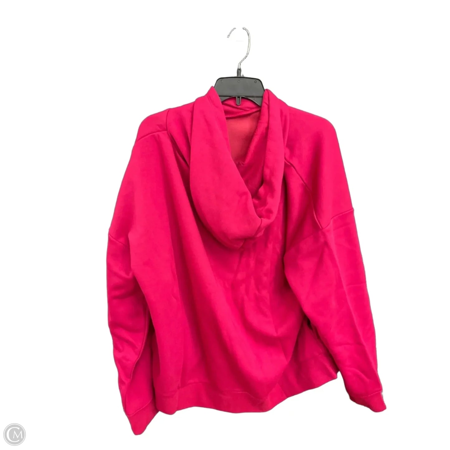 Athletic Top Long Sleeve Hoodie By Fabletics In Pink, Size: Xxl