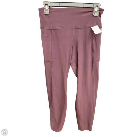 Athletic Leggings By Patagonia In Purple, Size: M