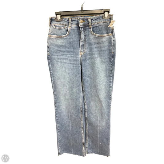 Jeans Straight By Pilcro In Blue Denim, Size: 2