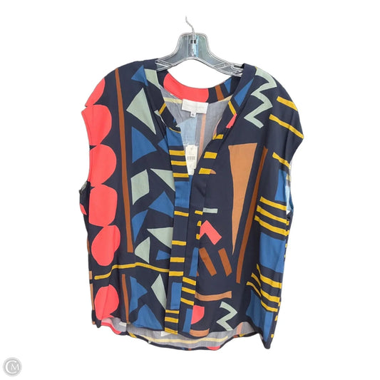 Top Sleeveless By Corey Lynn Calter In Multi-colored, Size: Xl
