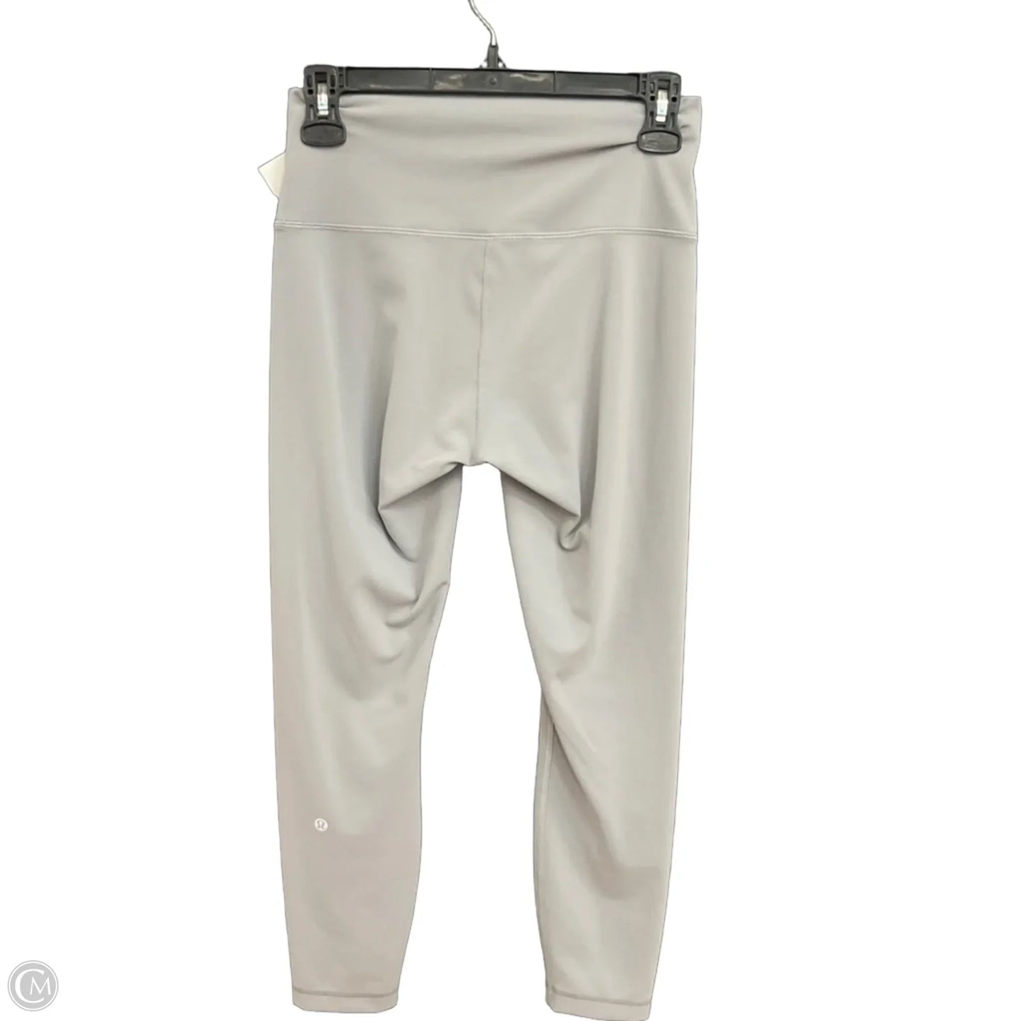 Athletic Leggings By Lululemon In Grey, Size: M