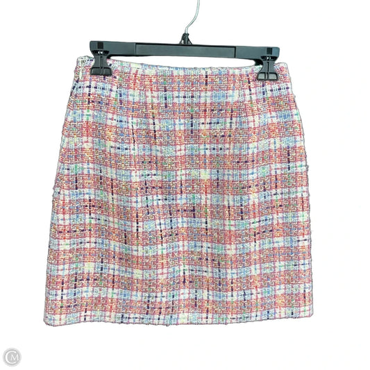 Skirt Mini & Short By Loft In Multi-colored, Size: 0