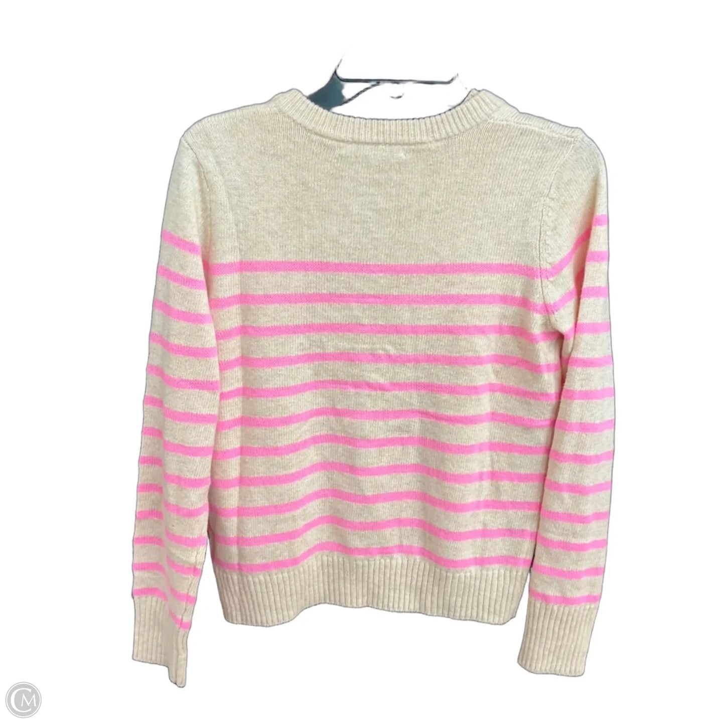 Cardigan Designer By Lilly Pulitzer In Pink & Tan, Size: S