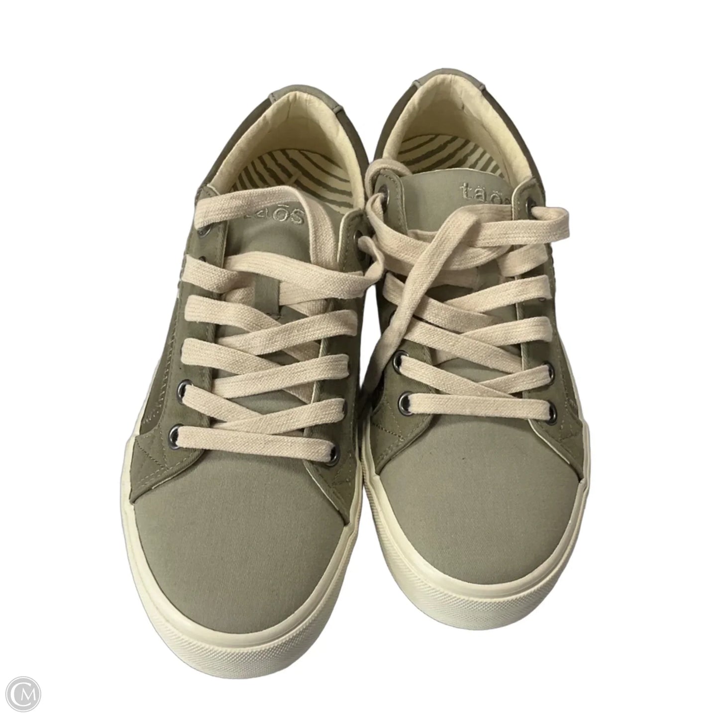 Shoes Sneakers By Taos In Green, Size: 7