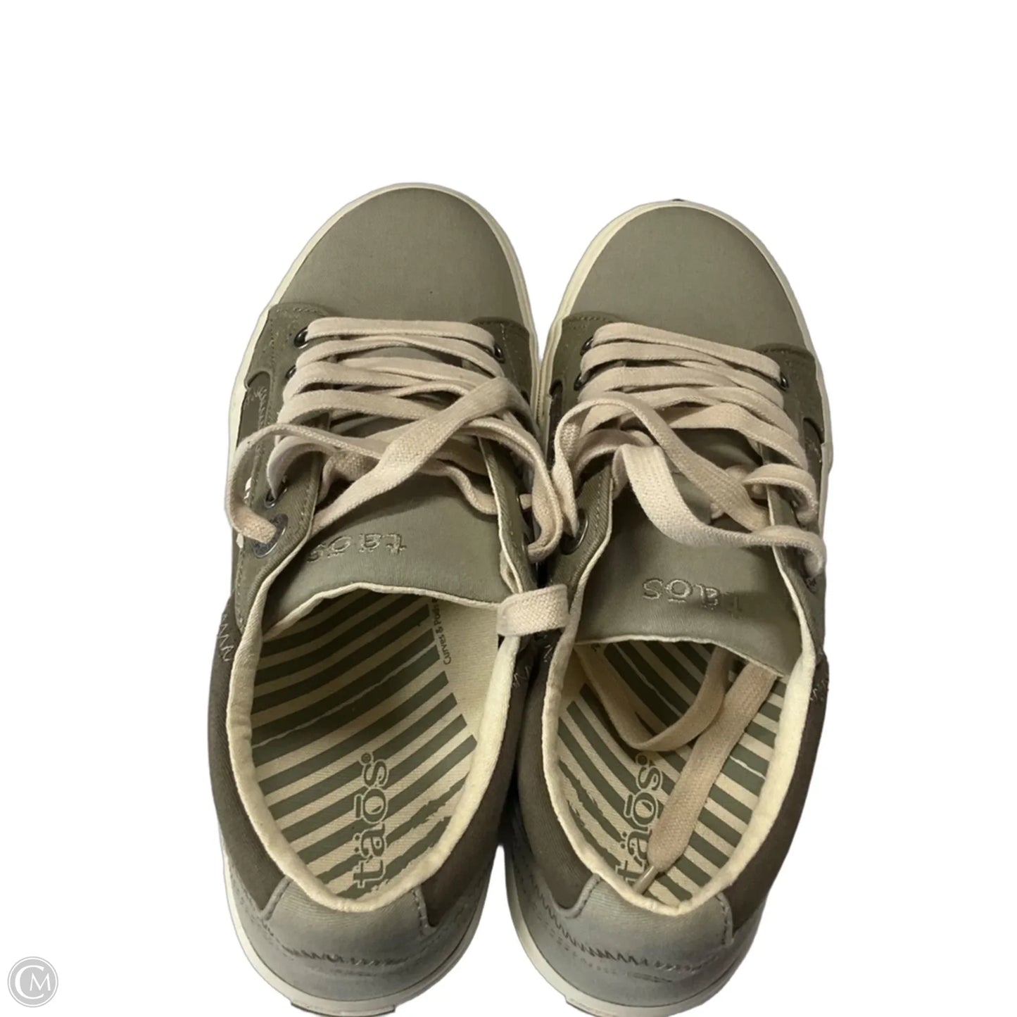 Shoes Sneakers By Taos In Green, Size: 7