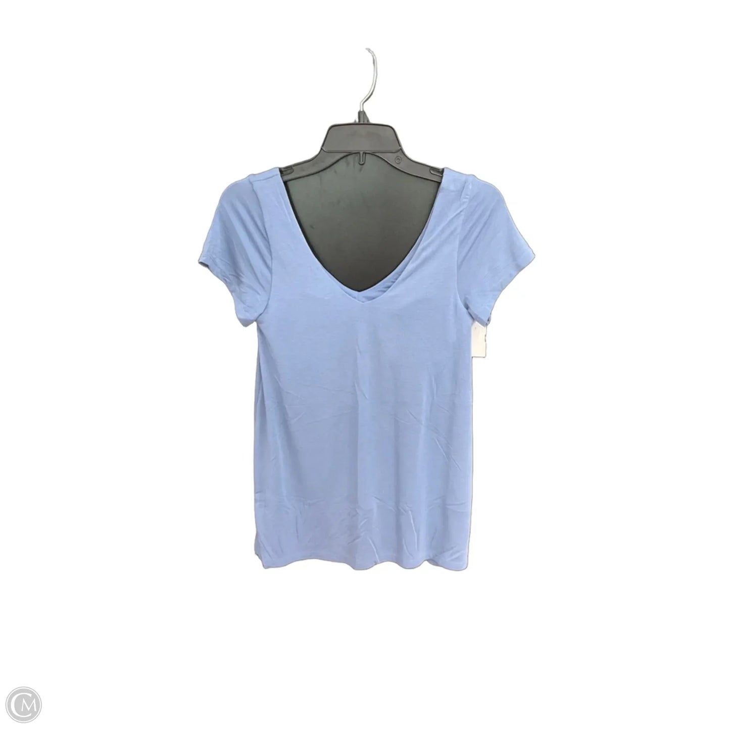 Athletic Top Short Sleeve By Athleta In Blue, Size: S