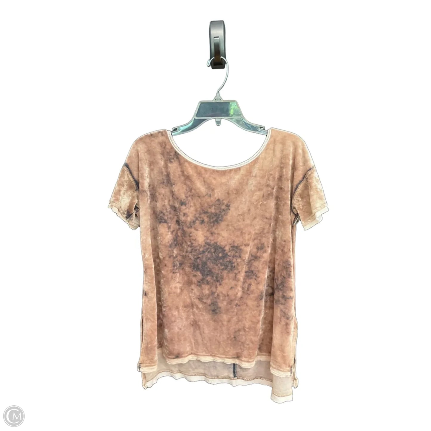 Top Short Sleeve By We The Free In Bronze, Size: S