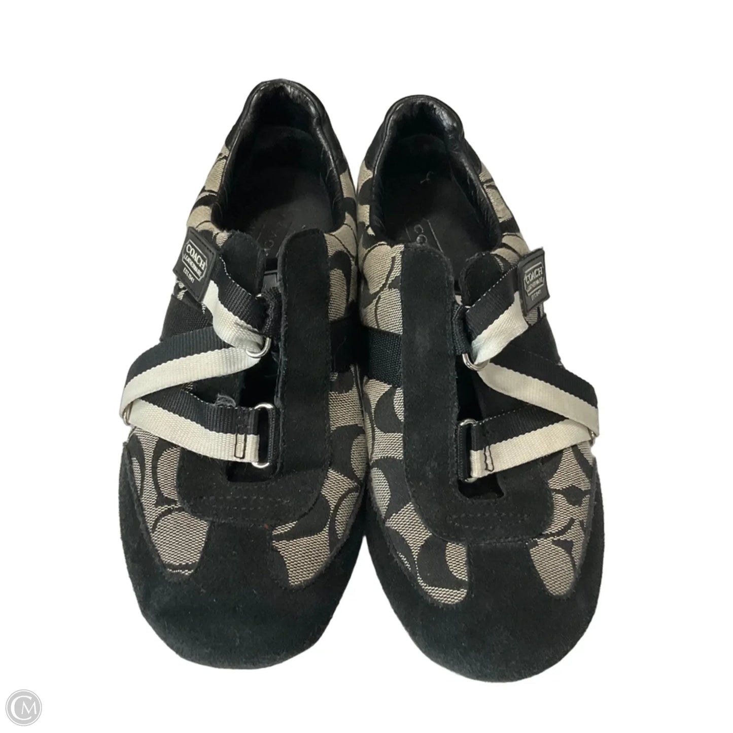 Shoes Designer By Coach In Black, Size: 8