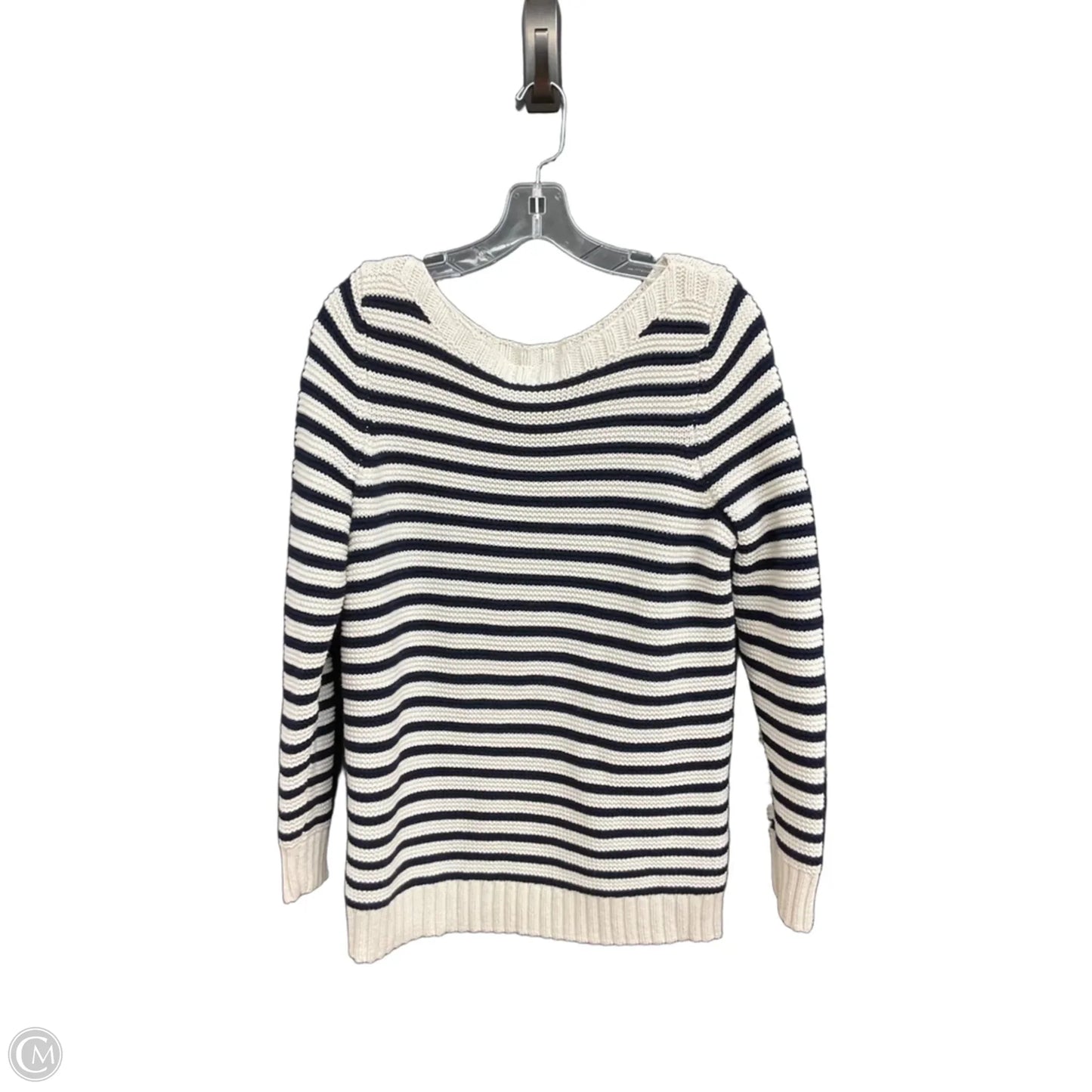 Sweater By Talbots In Striped Pattern, Size: 1x