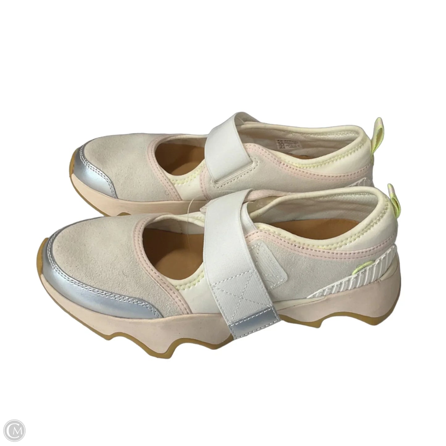 Shoes Sneakers By Sorel In Pink & Silver, Size: 8.5