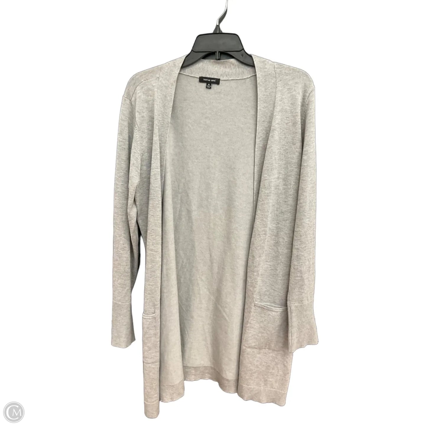 Cardigan By Verve Ami In Grey, Size: Xl