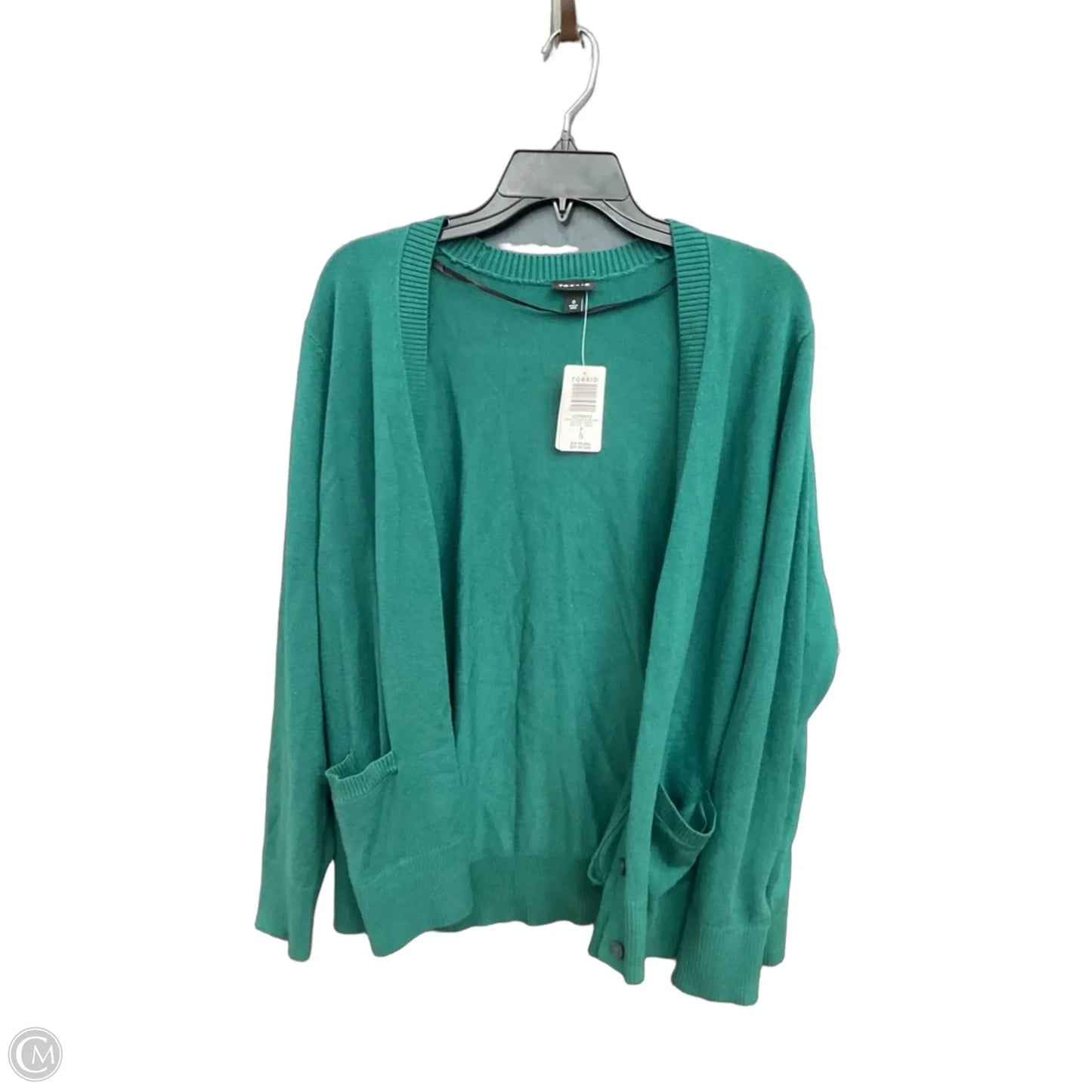 Cardigan By Torrid In Green, Size: L