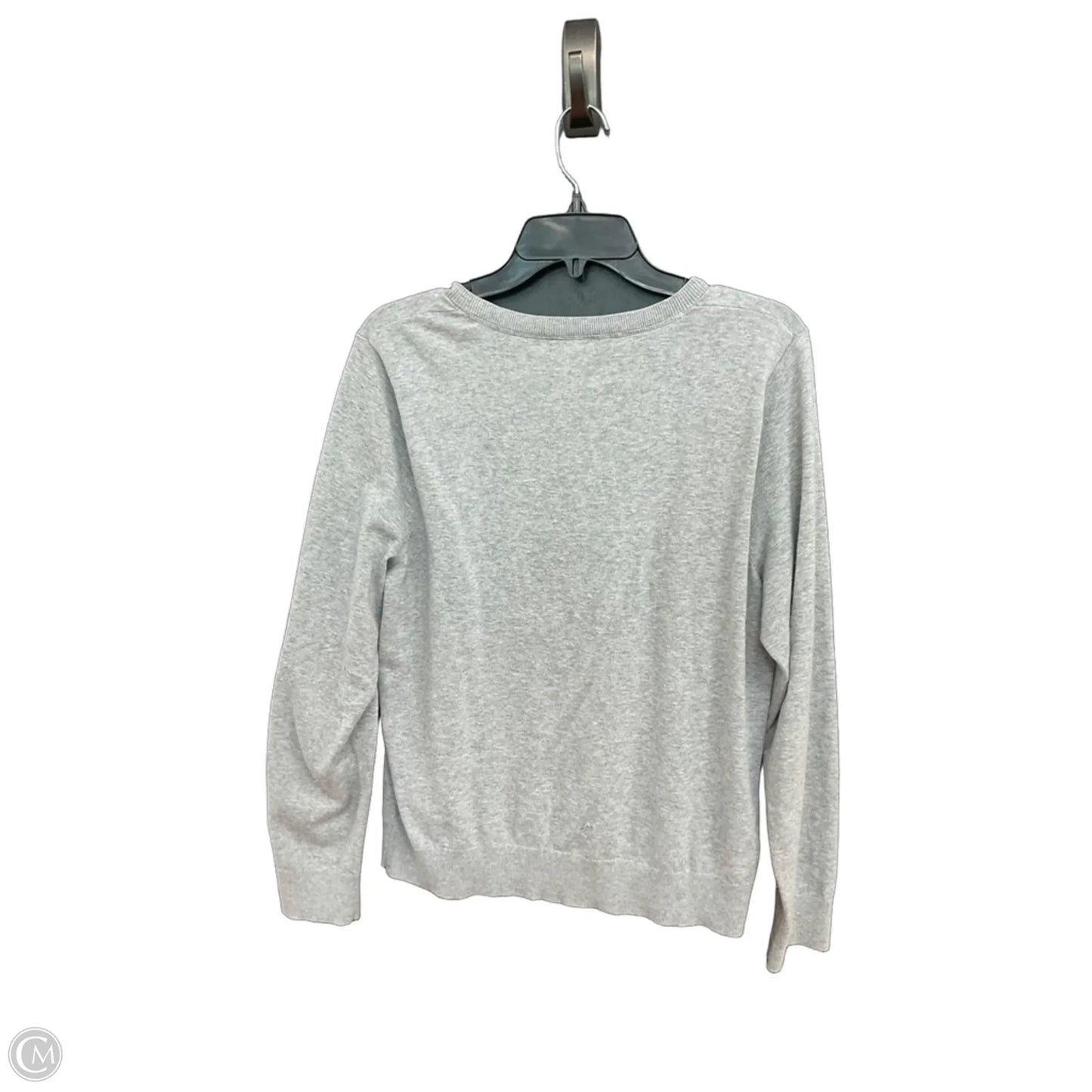 Cardigan By Talbots In Grey, Size: Xlp