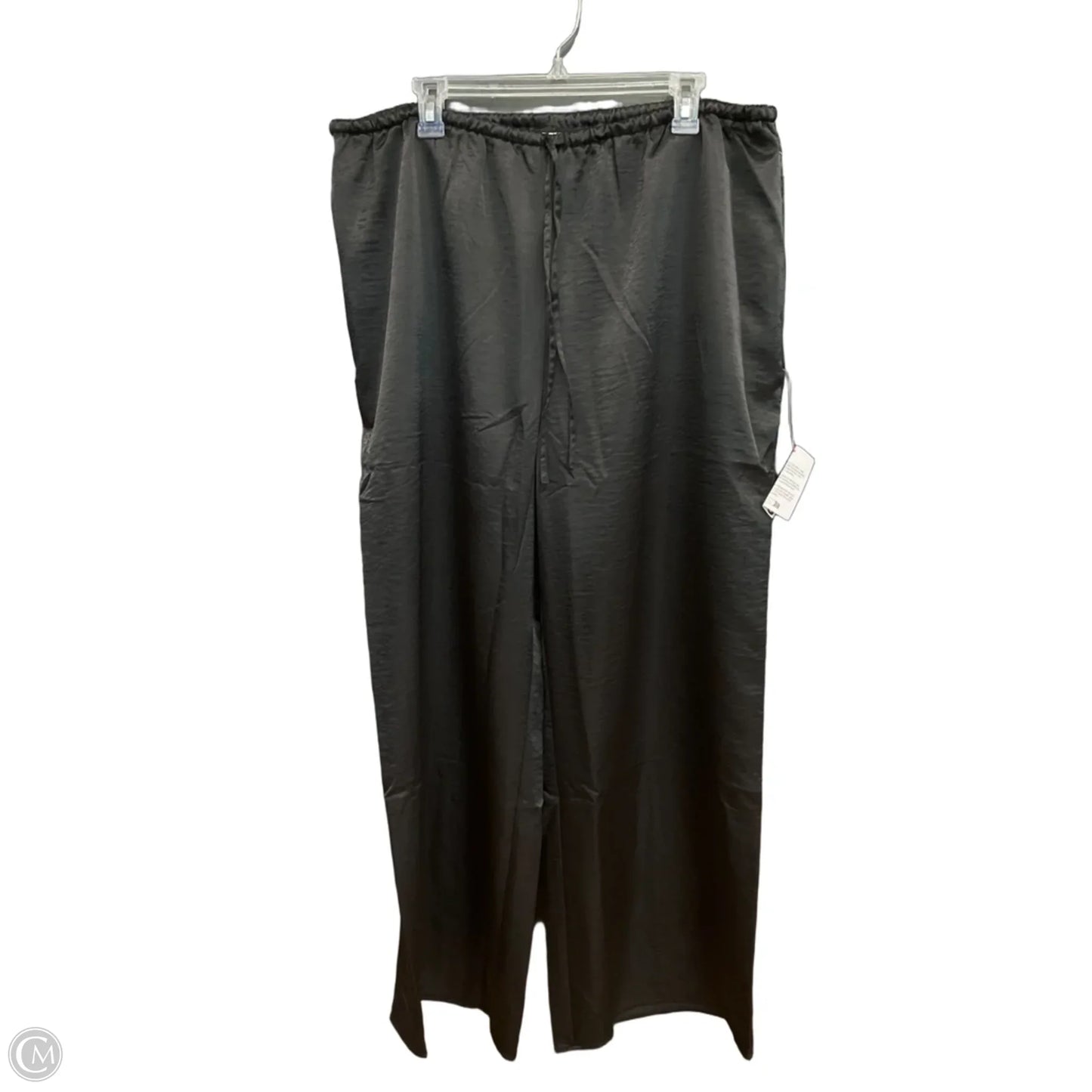 Pants Linen By Cme In Black, Size: 14