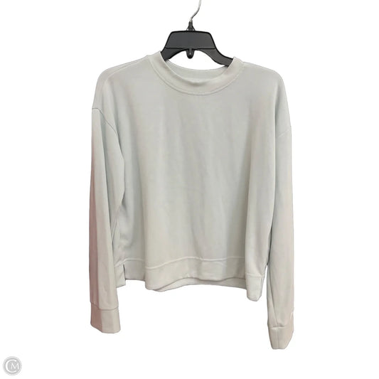 Athletic Top Long Sleeve Crewneck By Athleta In Blue, Size: M