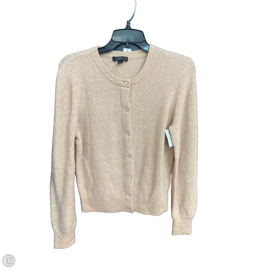 Cardigan By J. Crew In Tan, Size: S
