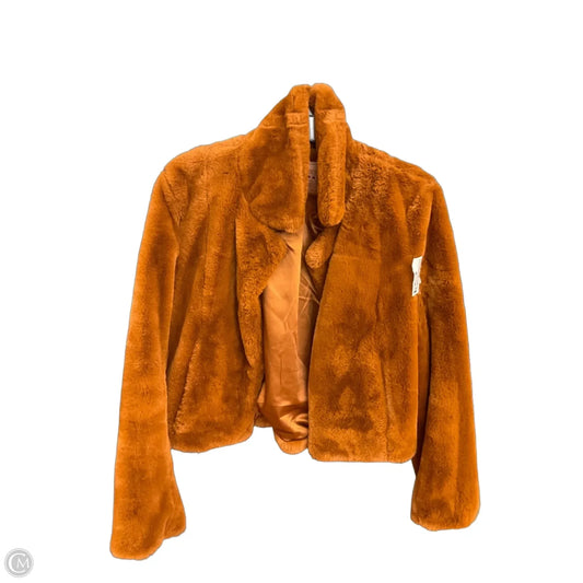 Coat Faux Fur & Sherpa By Blanknyc In Brown, Size: Xs